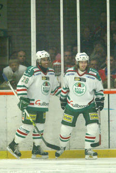 Fredrik Vestberg, Samuel Beckstrand, Rögle, jubel