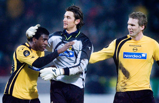 Olivies Occean, Heinz Müller, Målvakt och Frode Klippe,