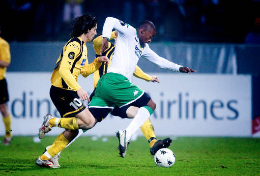 Nkosinathi Nhleko, Hammarby jagas av Robert Koren,
