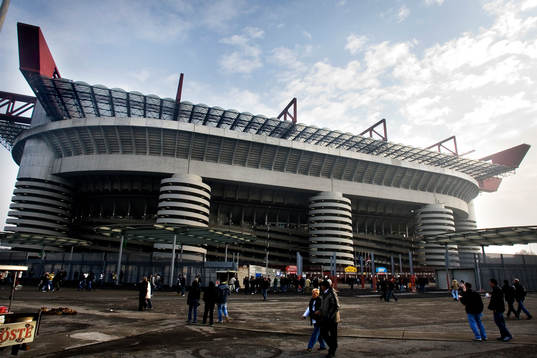 Fotboll, Italiensk Liga, Serie A,stadio, arena, exteriör