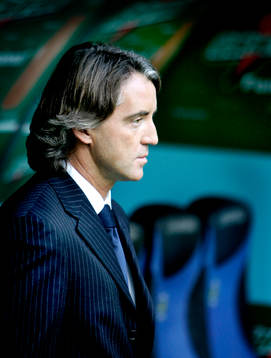 Fotboll, Italiensk Liga, Serie A, Roberto Mancini, tränare