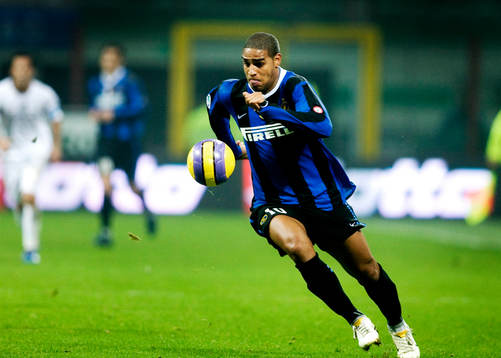 Fotboll, Italiensk Liga, Serie A, Adriano, Inter
