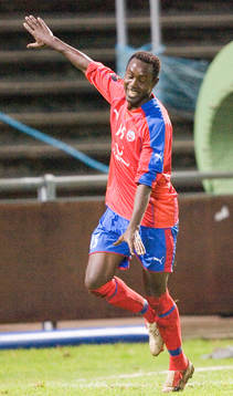 1-0 Olivier Karekezi, som dansar