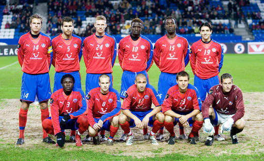 Helsingborg. Lagbild, startelva