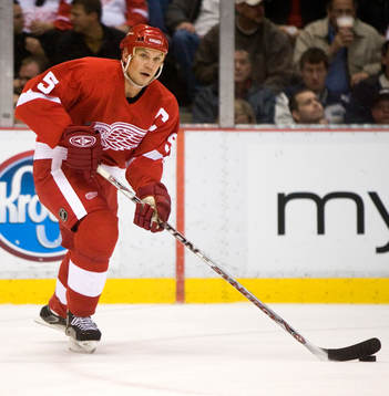 Nicklas Lidström, kapten, lagkapten