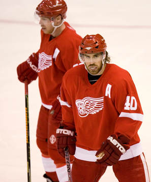 Henrik Zetterberg och hans beskyddare, Kris Drapper