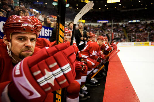 Ishockey, NHL, Detroit Red Wings - Vancouver Canucks 3-4