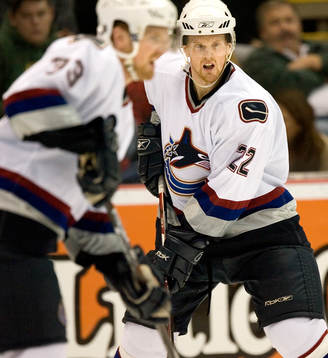 Ishockey, NHL, Detroit Red Wings - Vancouver Canucks.