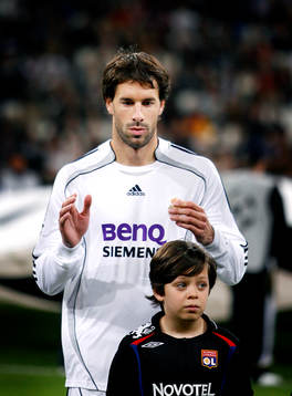 Fotboll, Champions League, Ruud Van Nistelrooy, Real Madrid