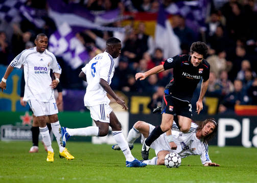 Fotboll, Champions League, Real Madrid  - Lyon