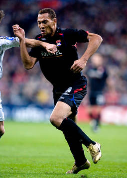 Fotboll, Champions League, John Carew, Lyon