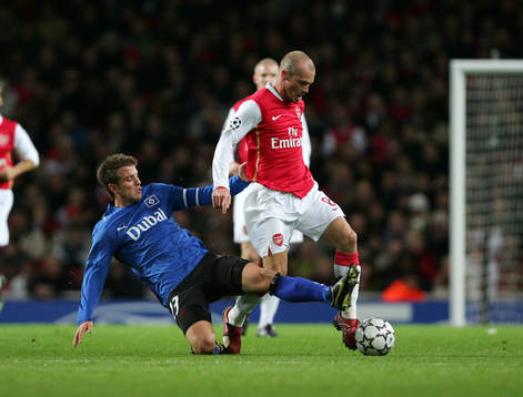 Fredrik Ljundberg, Arsenal och Rafael Van Der Vaart, Hamburg