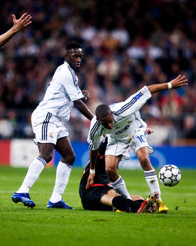 Juninho och Mahamadou Diarra, Real Madrid