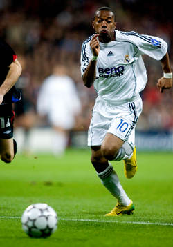 Fotboll, Champions League, Robinho, Real Madrid