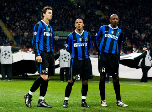 Zlatan Ibrahimovic, Olivier Dacourt och Patrick Vieira,