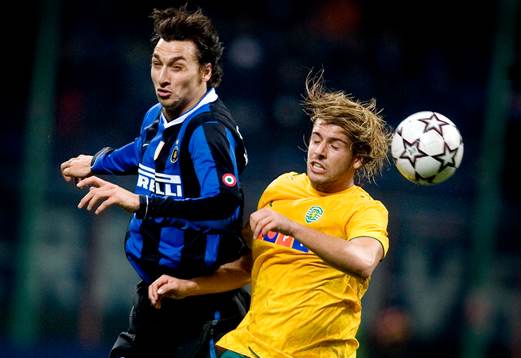 Zlatan Ibrahimovic, Inter och Miguel Veloso, Sporting