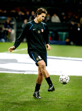 Zlatan Ibrahimovic, Inter, uppvärmning, träning innan