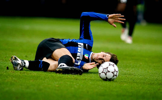 Zlatan Ibrahimovic, Inter, fällning