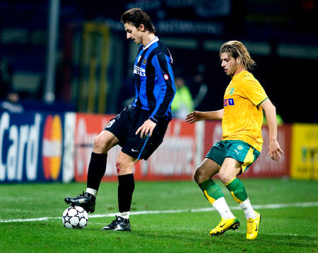 Zlatan Ibrahimovic, Inter och Miguel Veloso, Sporting
