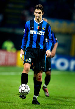 Fotboll, Champions League, Zlatan Ibrahimovic, Inter
