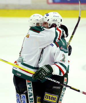 Ola Svanberg, jubel Rögle