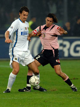 Zlatan Ibrahimovic, Inter  och Zaccardo, Palermo