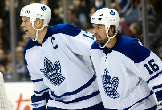Mats Sundin och Darcy Tucker