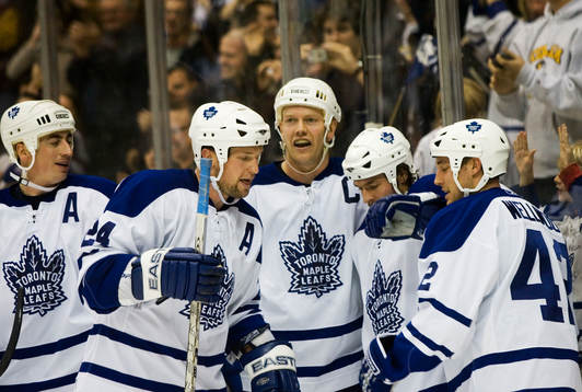 Mats Sundin gör 1-3 för Toronto i sin comeback