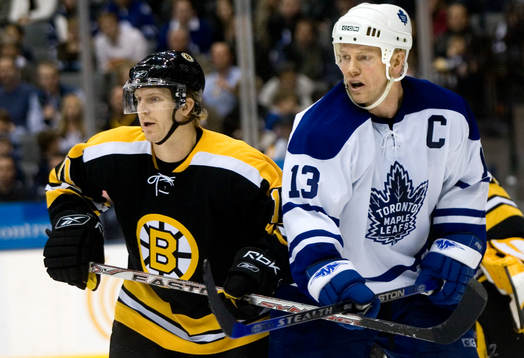 Mats Sundin och Per-Johan Axelsson