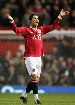 Fotboll, Premier League (Engelsk Liga), Manchester United v