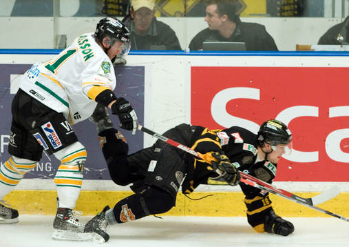 Jonnie Karlsson, Björklöven och Tobias Tschöp, AIK