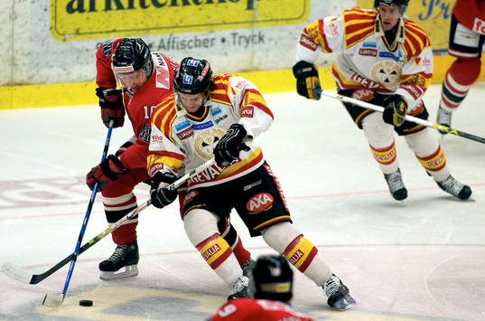 Edvin Frylén, Malmö och Daniel Hermansson, Brynäs i duell
