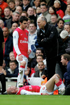Fotboll, engelsk, Premier League, Arsenal - Tottenham