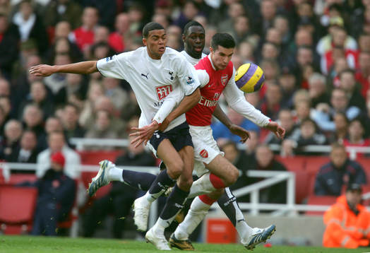 Fotboll, engelsk, Premier League, Arsenal - Tottenham