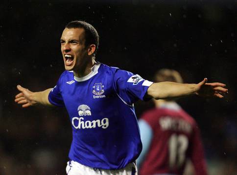Leon Osman, Everton, jubel