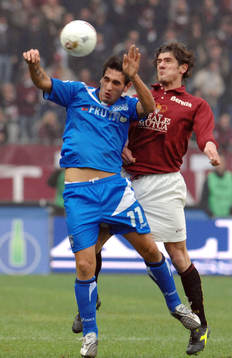 Saudati och Franceschini. Nickduell