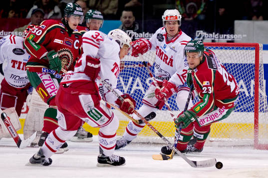 Riku Hahl, Timrå, Ronnie Sundin, Frölunda och Kimmo