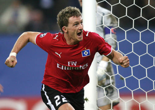 Besart Berisha, Hamburg, jubel