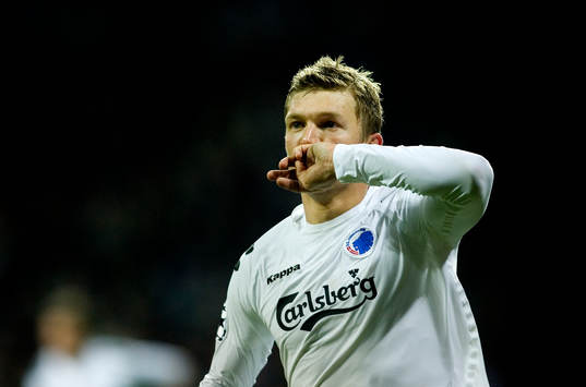 Marcus Allbäck, Köpenhamn, jubel