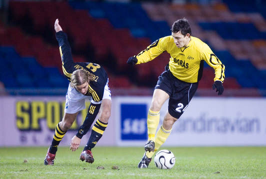 Daniel Tjernström, AIK och Stefan Ishizaki, Elfsborg