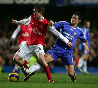 Alexander Hleb, Arsenal och Frank Lampard, Chelsea