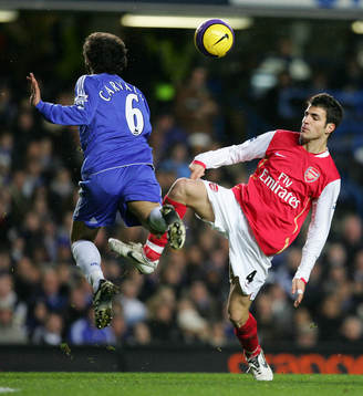 Ricardo Carvalho, Chelsea och Cesc Fabregas, Arsenal