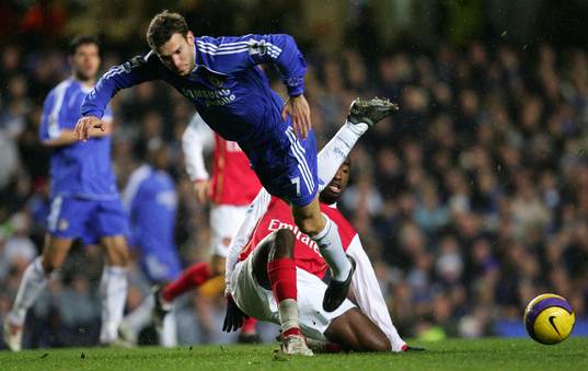 Andrej Shevchenko, Chelsea och Johan Djourou, Arsenal
