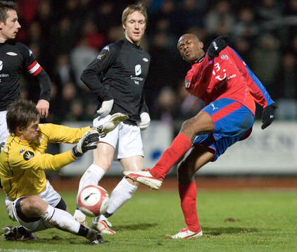 Luton Shelton, Helsingborg mot Johan Thorbjörnsen, Brann