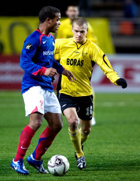 Samuel Holmen, Elfsborg och Glenn Roberts, Vålerengen