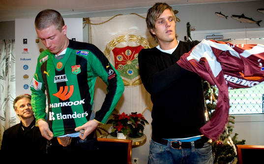 Fotboll, Allsvenskan, GAIS, Presskonferens på Gaisgården,