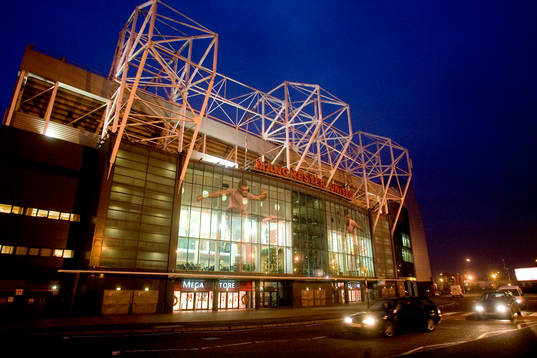 Stadion, arena, Old Trafford, theatre of Dreams, exteriör,