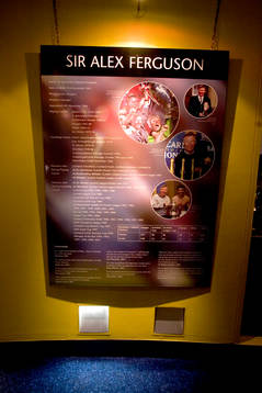 Museum på Old Trafford, Sir Alex Ferguson, manager i