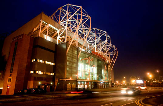 Fotboll, engelsk, arena, stadion, Old Trafford, The Theatre