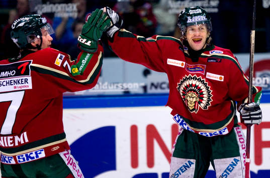 Anti-Jussi Niemi, Tomi Kallio, Frölunda, Jubel